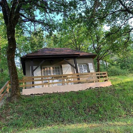 La Colline Aux Chalets, Jaccuzi, Sauna Saint-Chamarand Buitenkant foto